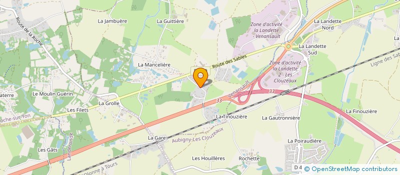 localisation de l'entreprise JM2P IMMO  VENANSAULT