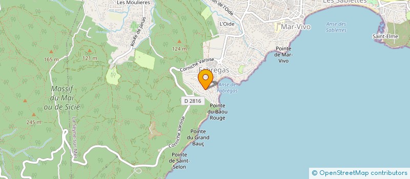 localisation de l'entreprise JMA à LA SEYNE-SUR-MER