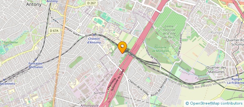 localisation de l'entreprise JMA à WISSOUS