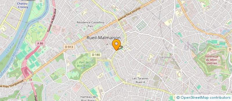 localisation de l'entreprise JMA à RUEIL-MALMAISON