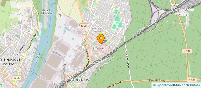 localisation de l'entreprise JMA FRANCE à POISSY