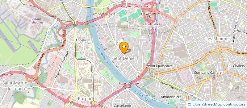 localisation de l'entreprise JMA HOLDING  TOULOUSE