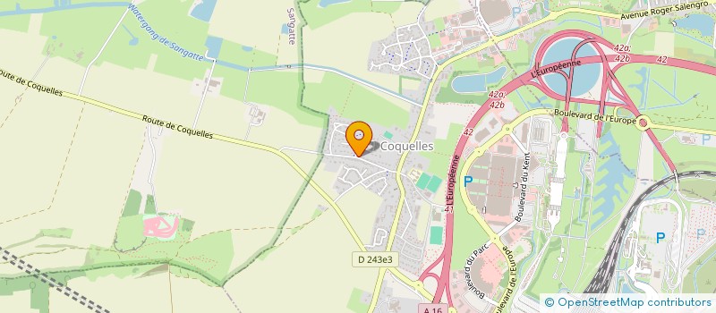 localisation de l'entreprise JMA INVESTISSEMENT  COQUELLES