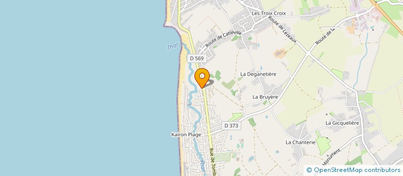 localisation de l'entreprise JMA PISCINES  SAINT-PAIR-SUR-MER