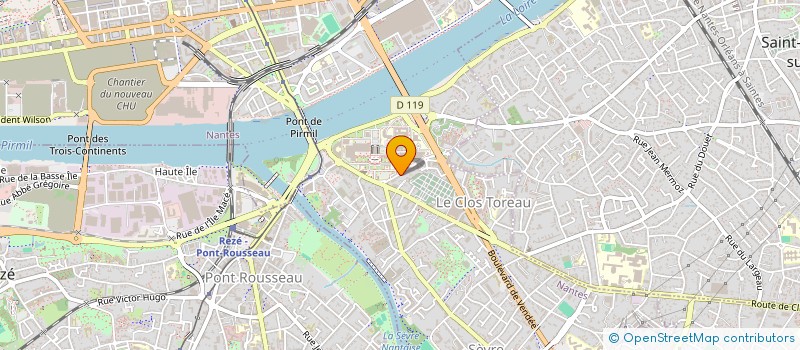 localisation de l'entreprise JMAC à NANTES