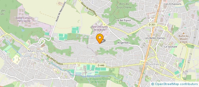 localisation de l'entreprise JMACONSULTING à MONTLHERY