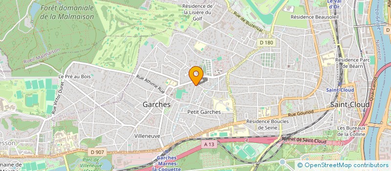 localisation de l'entreprise JMAE CONSULTANTS à GARCHES