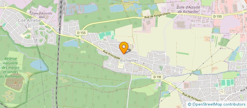 localisation de l'entreprise JMAFUSION  RICHWILLER