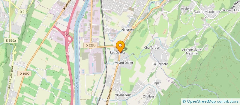 localisation de l'entreprise JMALE  PONTCHARRA