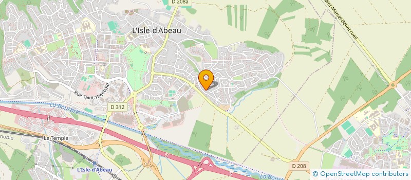 localisation de l'entreprise JMAS à L'ISLE-D'ABEAU