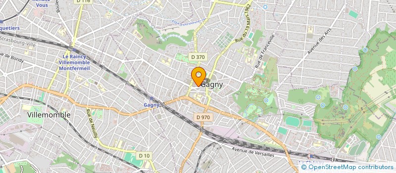 localisation de l'entreprise JMAS RENOV  GAGNY