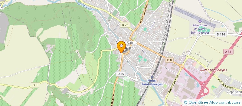 localisation de l'entreprise JMB à NUITS-SAINT-GEORGES