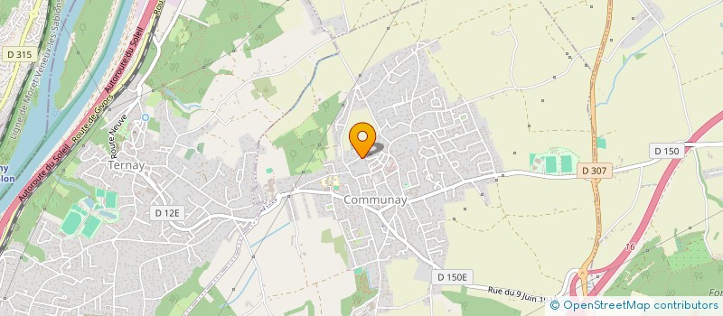 localisation de l'entreprise JMB  COMMUNAY