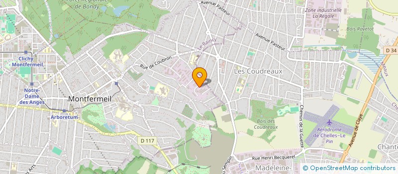 localisation de l'entreprise JMB à MONTFERMEIL