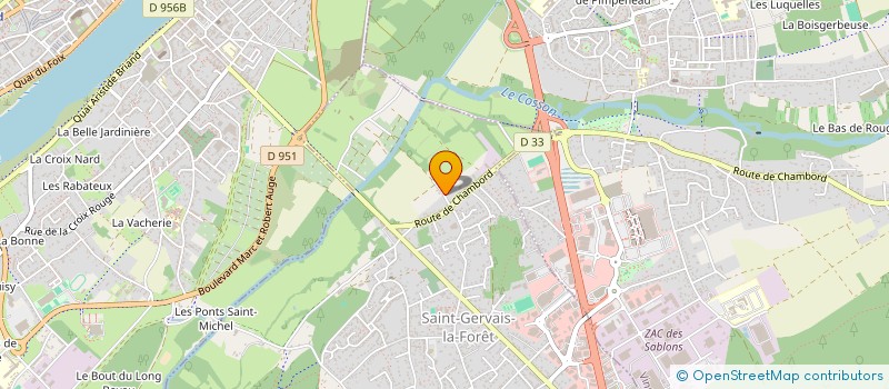 localisation de l'entreprise JMB  SAINTE-ANNE