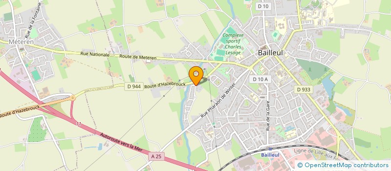 localisation de l'entreprise JMB à BAILLEUL