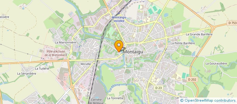 localisation de l'entreprise JMB à MONTAIGU-VENDEE