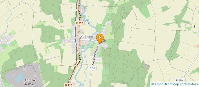 localisation de l'entreprise JMB  WALHEIM