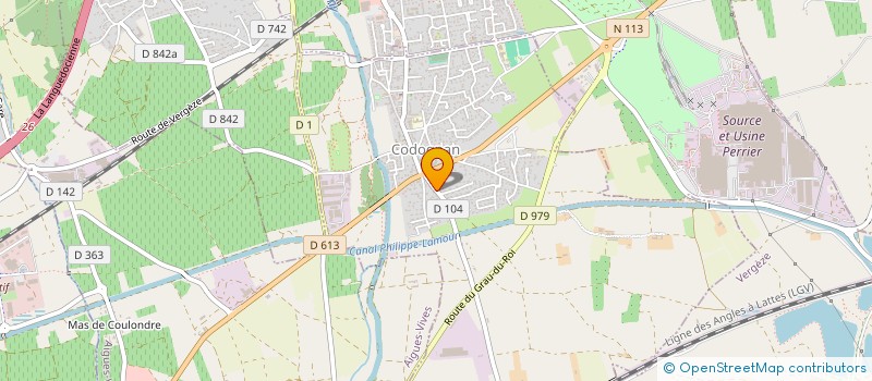 localisation de l'entreprise JMB  CODOGNAN