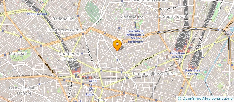 localisation de l'entreprise JMB à PARIS