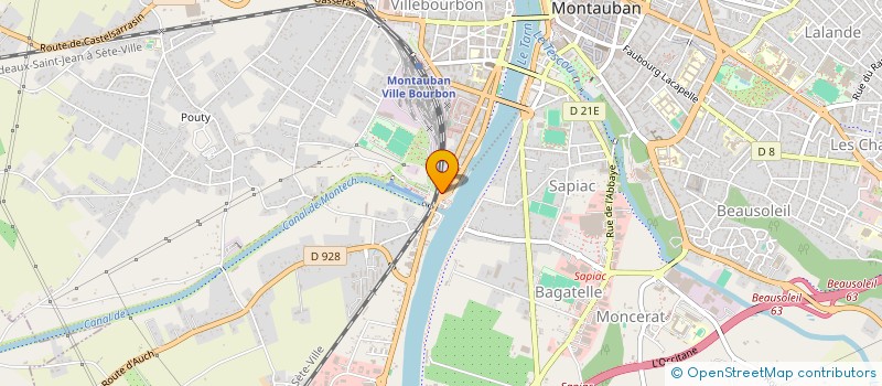 localisation de l'entreprise JMB  MONTAUBAN