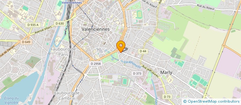 localisation de l'entreprise JMB  VALENCIENNES