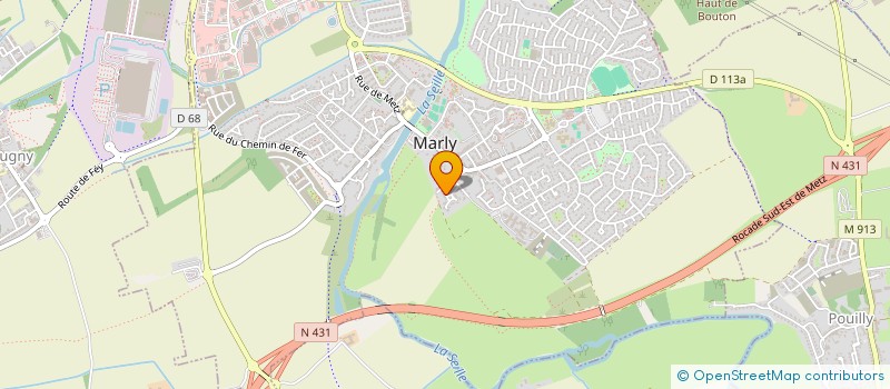 localisation de l'entreprise JMB à MARLY