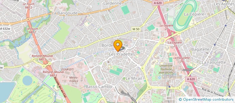 localisation de l'entreprise JMB  TOULOUSE