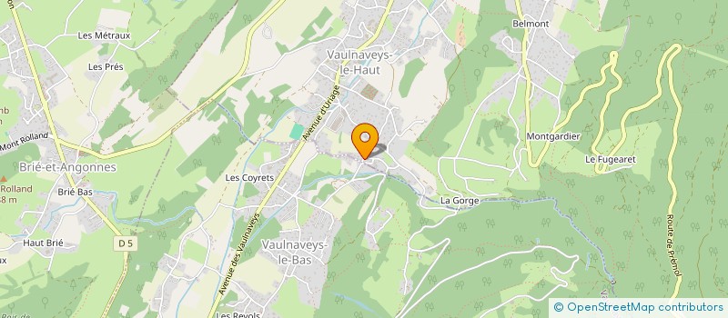 localisation de l'entreprise JMB à GRENOBLE
