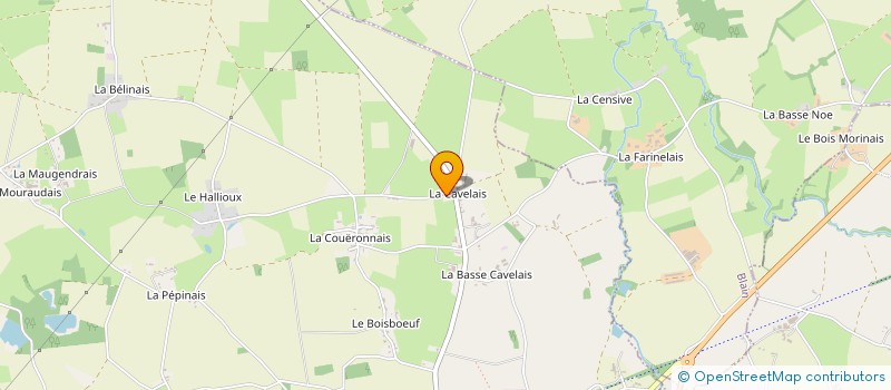 localisation de l'entreprise JMB  BOUVRON