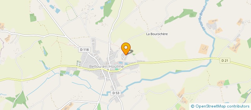localisation de l'entreprise JMB.BAT à BELLOU-EN-HOULME