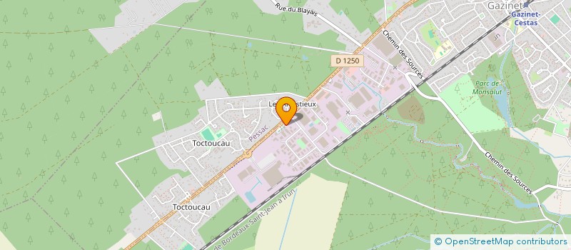 localisation de l'entreprise JMB CAMPING CARS à CESTAS