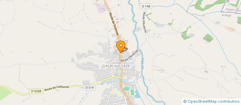 localisation de l'entreprise JMB CAPELLE à LEZAT-SUR-LEZE