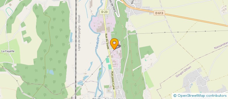 localisation de l'entreprise JMB CLOTURES  NASSANDRES SUR RISLE