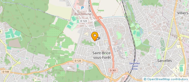 localisation de l'entreprise JMB DENTAIRE à SAINT-BRICE-SOUS-FORET