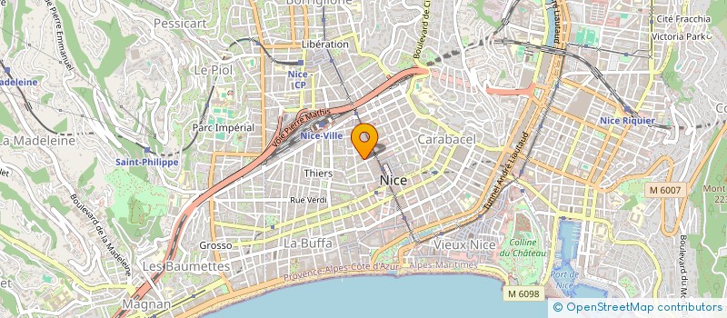 localisation de l'entreprise JMB DEVELOPPEMENT à NICE