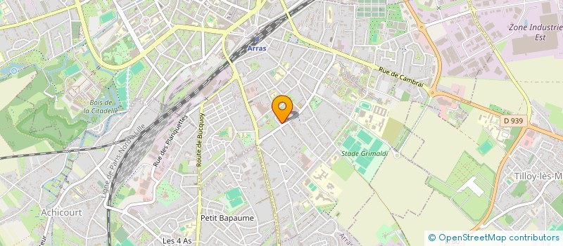 localisation de l'entreprise JMB DRIVE à ARRAS