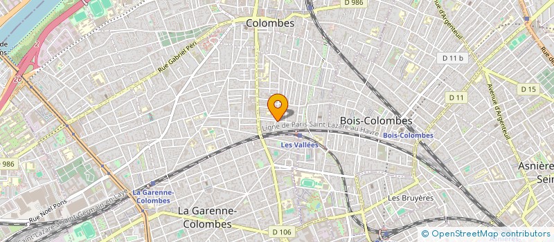 localisation de l'entreprise JMB ENTREPRISES à COLOMBES