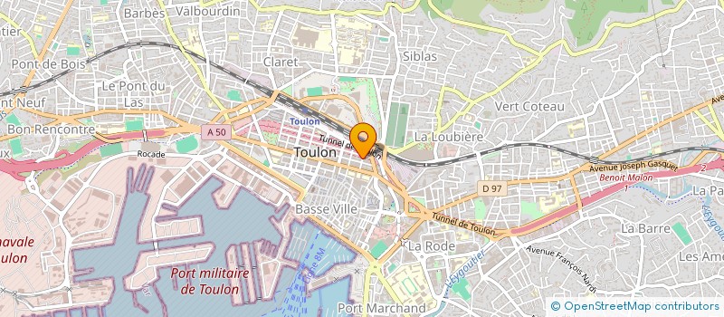 localisation de l'entreprise JMB ET DC PRODUCTIONS à TOULON