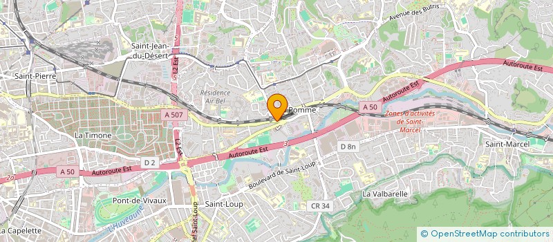 localisation de l'entreprise JMB ET FILS à MARSEILLE