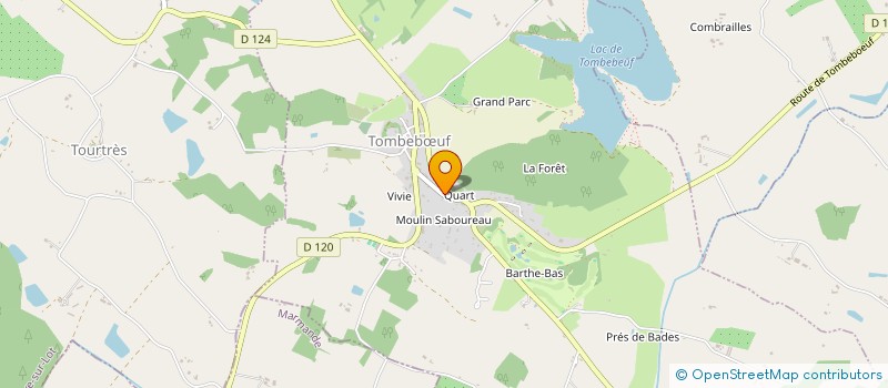 localisation de l'entreprise JMB & FILS  TOMBEBUF