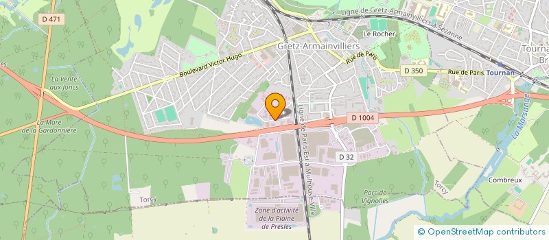 localisation de l'entreprise JMB IMPORT EXPORT  GRETZ ARMAINVILLIERS