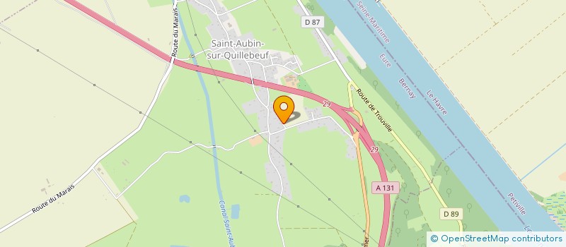 localisation de l'entreprise JMB INOV  SAINT-AUBIN-SUR-QUILLEBEUF