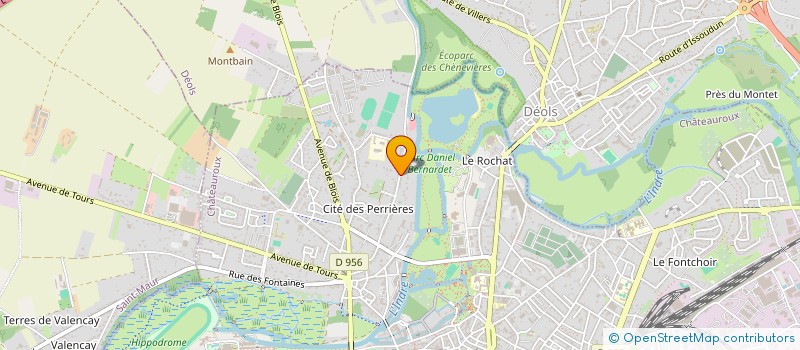localisation de l'entreprise JMB INVESTISSEMENTS à CHATEAUROUX