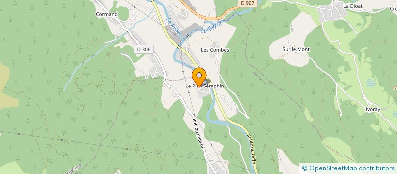 localisation de l'entreprise JMB MESSAGERIE à MARIGNIER