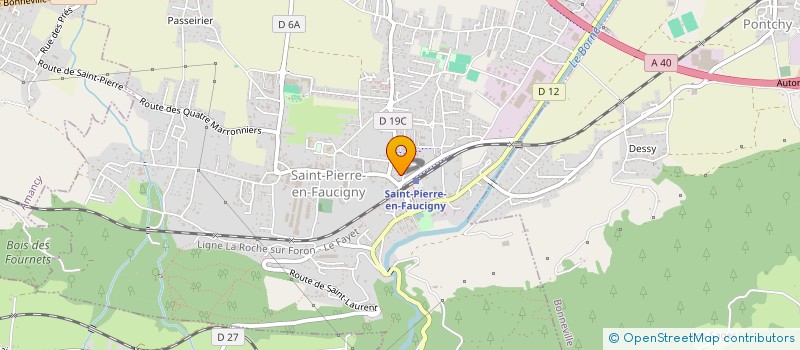 localisation de l'entreprise JMB OUTILLAGE à SAINT-PIERRE-EN-FAUCIGNY