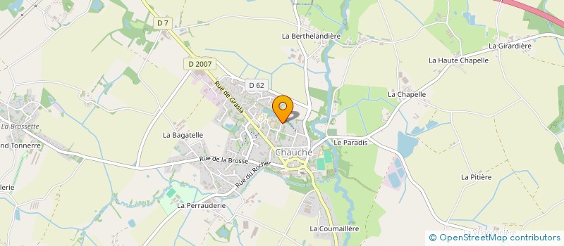 localisation de l'entreprise JMB PARTICIPATIONS  CHAUCHE