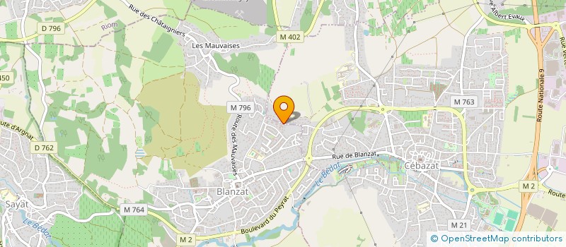 localisation de l'entreprise JMB PROTEC  CEBAZAT