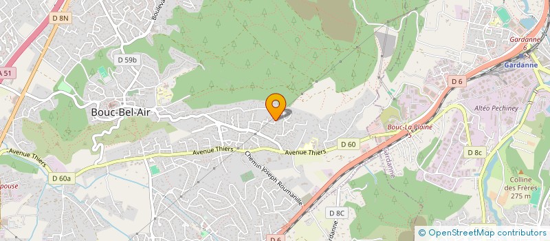 localisation de l'entreprise JMB SECURE à BOUC-BEL-AIR