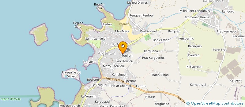 localisation de l'entreprise JMBB  LANDUNVEZ